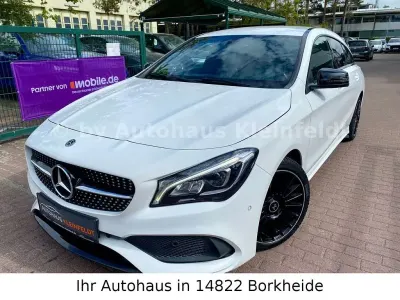 Używany Mercedes CLA200 Shooting Brake AMG line 156 KM (114 kW) 2018 Biały Kombi