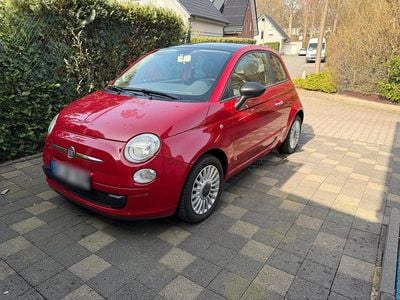 Usata Fiat 500 Pop 69 CV (50 kW) 2009 Rosso Cabrio