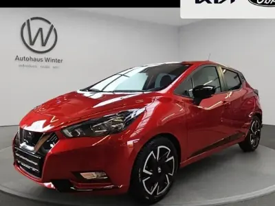 Brugt Nissan Micra 92 HK (67 kW) 2022 Rød Hatchback