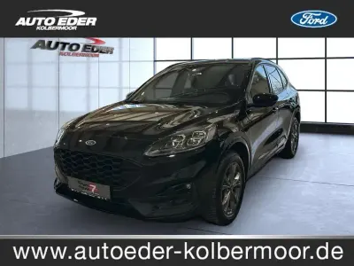 Gebraucht Ford Kuga ST-Line X 225 PS (165 kW) 2022 Obsidian schwarz (metallic) SUV