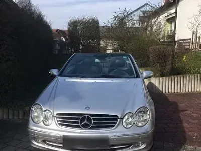 Używany Mercedes CLK240 Avantgarde 170 KM (125 kW) 2004 Srebrny Kabriolet
