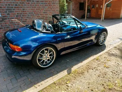Gebraucht BMW Z3 116 PS (85 kW) 1996 Blau Cabrio