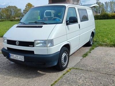 gebraucht VW T4 Camper mit Vorzelt und Fahrradträger