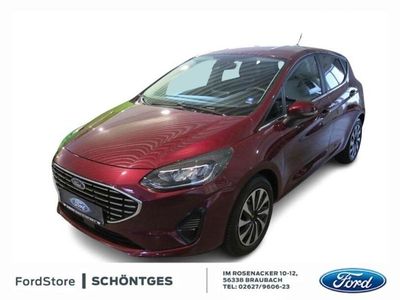 Gebraucht Ford Fiesta Titanium 125 PS (91 kW) 2022 Rot Kleinwagen