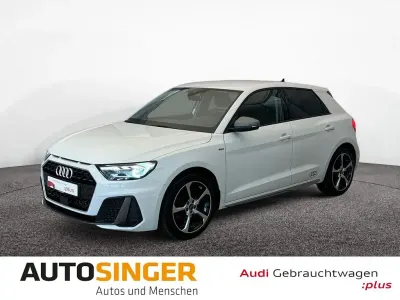 Gebraucht Audi A1 Sportback S-Line 207 PS (152 kW) 2023 Gletscherweiß metallic Kleinwagen