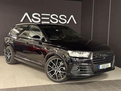 Second-hand Audi SQ7 Ambiente 435 CP (319 kW) 2017 Negru SUV