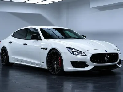 Gebraucht Maserati Quattroporte 430 PS (316 kW) 2018 Weiß Limousine