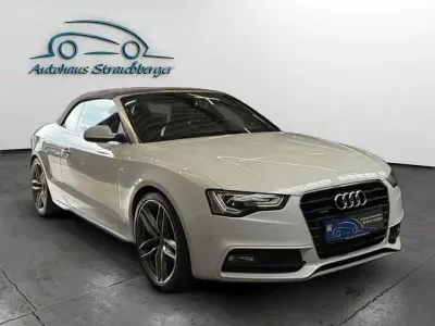 Gebraucht Audi A5 Cabriolet Advanced 245 PS (180 kW) 2016 Weiß Cabrio