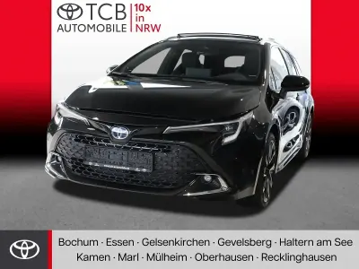 Neu Toyota Corolla Lounge 197 PS (144 kW) 2025 Schwarz Kombi