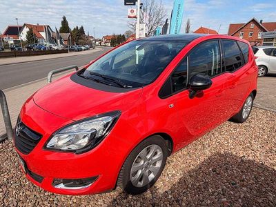 Gebraucht Opel Meriva Color Edition 140 PS (102 kW) 2014 Rot Van / Kleinbus
