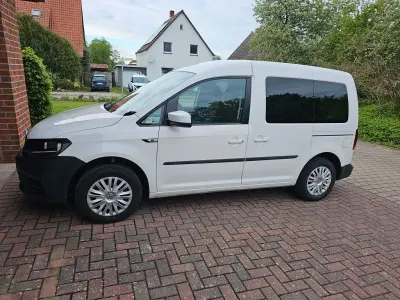 Gebraucht VW Caddy Trendline 102 PS (75 kW) 2020 Weiß Van / Kleinbus