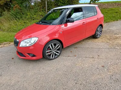 Gebraucht Skoda Fabia RS 174 PS (127 kW) 2010 Rot Kleinwagen
