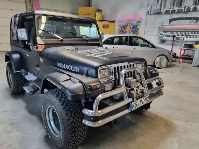 Usata Jeep Wrangler 177 CV (130 kW) 1992 Nero SUV