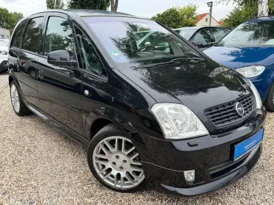 Gebraucht Opel Meriva Essentia 125 PS (91 kW) 2003 Schwarz Van / Kleinbus