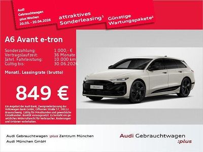 Neu Audi A6 e-tron Sport 314 kW (428 PS) 2026 Siambeige metallic Kombi