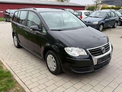 Gebraucht VW Touran Trendline 140 PS (102 kW) 2007 Schwarz Van / Kleinbus