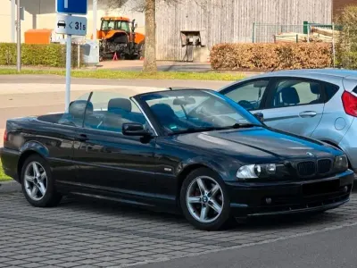 Gebraucht BMW 323 Cabriolet 170 PS (125 kW) 2000 Schwarz Cabrio