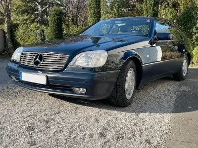 Brugt Mercedes CL420 279 HK (205 kW) 1997 Blå Coupe