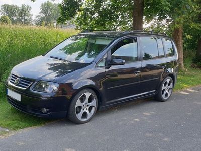 gebraucht VW Touran 2.0 TDI Leder Stage 1 35mm tiefer Detroit 18" Euro 4