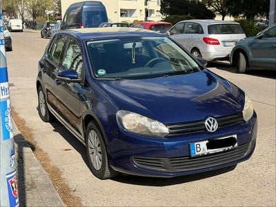 Usata VW Golf VI 80 CV (58 kW) 2009 Blu Utilitaria