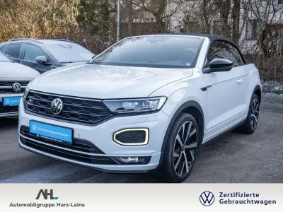 Second-hand VW T-Roc Cabriolet R-line 150 CP (110 kW) 2022 Alb Cabrio
