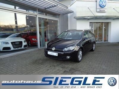 Gebraucht VW Golf VII Match 105 PS (77 kW) 2013 Schwarz metallic Kombi