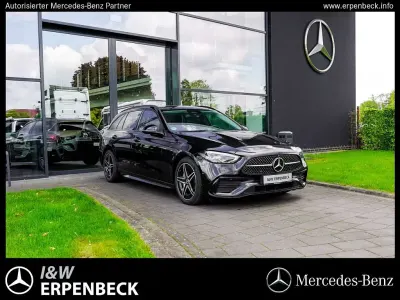Gebraucht Mercedes C220 AMG 197 PS (144 kW) 2023 Schwarz Kombi