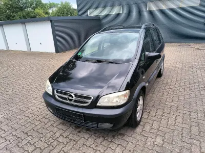 Gebraucht Opel Zafira 125 PS (91 kW) 2003 Schwarz Van / Kleinbus