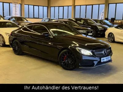 Gebraucht Mercedes C200 AMG 184 PS (135 kW) 2015 Schwarz Coupé