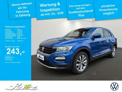 Gebraucht VW T-Roc Style 116 PS (85 kW) 2019 Blau SUV