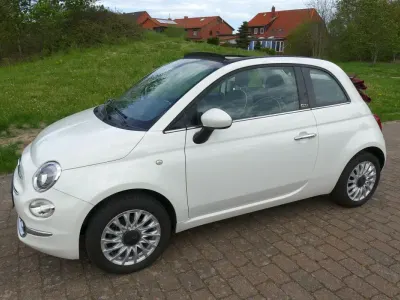 Gebraucht Fiat 500C Lounge 69 PS (50 kW) 2016 Weiß Cabrio