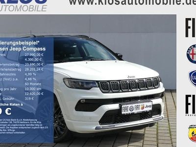 Gebraucht Jeep Compass Summit 240 PS (176 kW) 2022 Weiß SUV