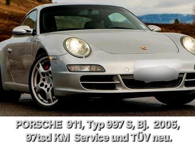 Usata Porsche 997 355 CV (261 kW) 2005 Argento Coupé