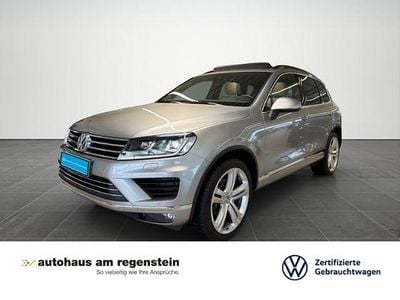 Silber Gebraucht 2016 VW Touareg Exclusive SUV | 31.940 € (Teuer)