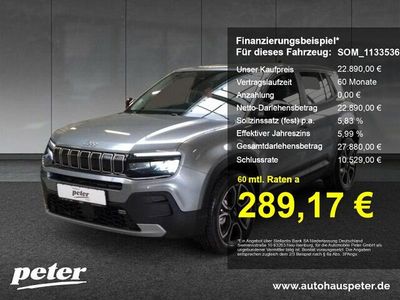 Gebraucht Jeep Avenger Altitude 101 PS (74 kW) 2024 Grau SUV