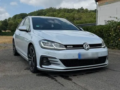 Gebraucht VW Golf VII GTD 184 PS (135 kW) 2018 Weiß Limousine