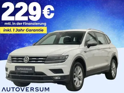 Gebraucht VW Tiguan Allspace Highline 150 PS (110 kW) 2021 Pure white SUV
