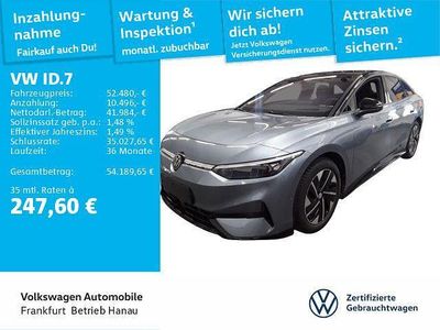 Second-hand VW ID.7 Pro 210 kW (286 CP) 2025 Albastru Berlinǎ