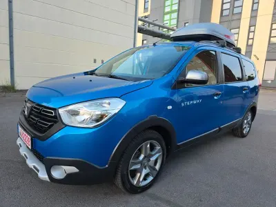Gebraucht Dacia Lodgy Stepway 110 PS (80 kW) 2018 Blau Van / Kleinbus