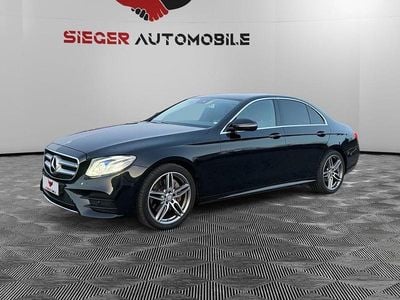 Gebraucht Mercedes E220 AMG line 194 PS (142 kW) 2016 Obsidianschwarz Limousine