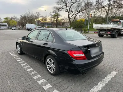 Brugt Mercedes C180 156 HK (114 kW) 2011 Sort Sedan