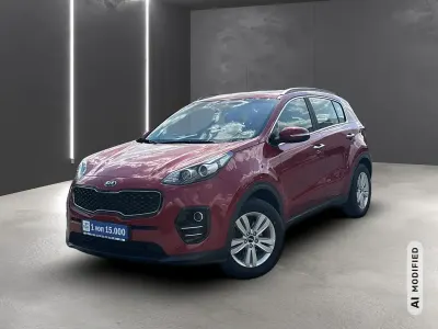Gebraucht Kia Sportage Vision 132 PS (97 kW) 2017 Rot metallic SUV