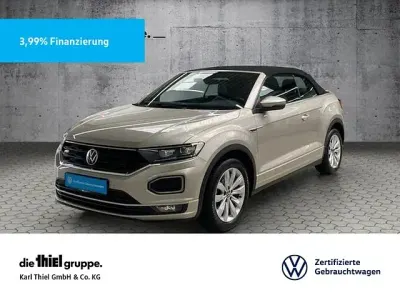 Gebraucht VW T-Roc Cabriolet R-line 150 PS (110 kW) 2021 Silber Cabrio