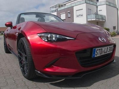 Second-hand Mazda MX5 Sports-Line 184 CP (135 kW) 2019 Roșu Cabrio
