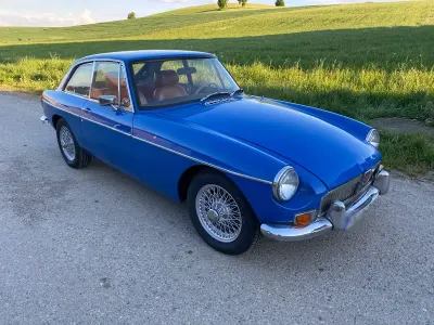 Occasion MG B GT 95 ch (69 kW) 1974 Bleue Coupé