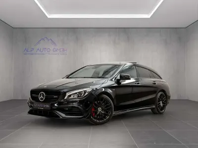 Gebraucht Mercedes CLA45 AMG AMG 381 PS (280 kW) 2018 Nachtschwarz  unilack Kombi