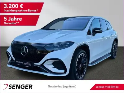 Gebraucht Mercedes EQS580 AMG Line Premium Plus 400 kW (544 PS) 2024 Weiß SUV