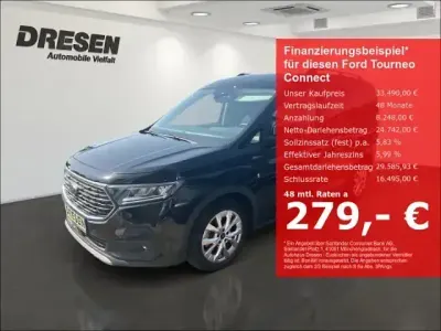 Second-hand Ford Tourneo Connect Active 123 CP (90 kW) 2024 Negru Monovolum