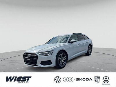 Gebraucht Audi A6 Business 204 PS (150 kW) 2021 Gletcherweiß metallic Kombi