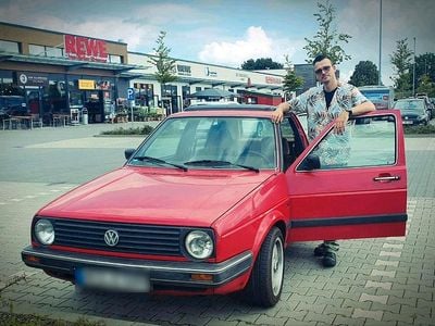 Usado VW Golf II 72 HP (52 kW) 1988 Vermelho Citadino